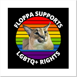 Big Floppa My Beloved Caracal Meme Posters and Art